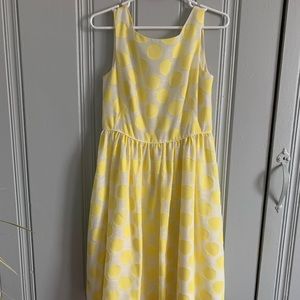 Ann Taylor loft polka dot dress